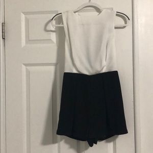 Romper with open lace back!